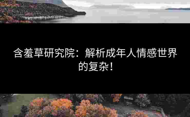 含羞草研究院：解析成年人情感世界的复杂！