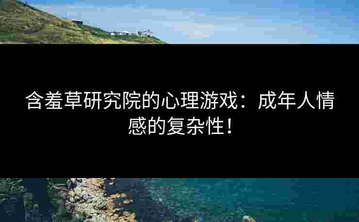含羞草研究院的心理游戏：成年人情感的复杂性！